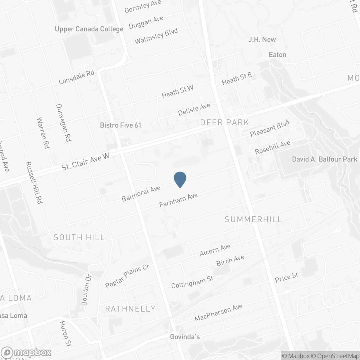 92 BALMORAL AVENUE, Toronto, Ontario M4V 1J4